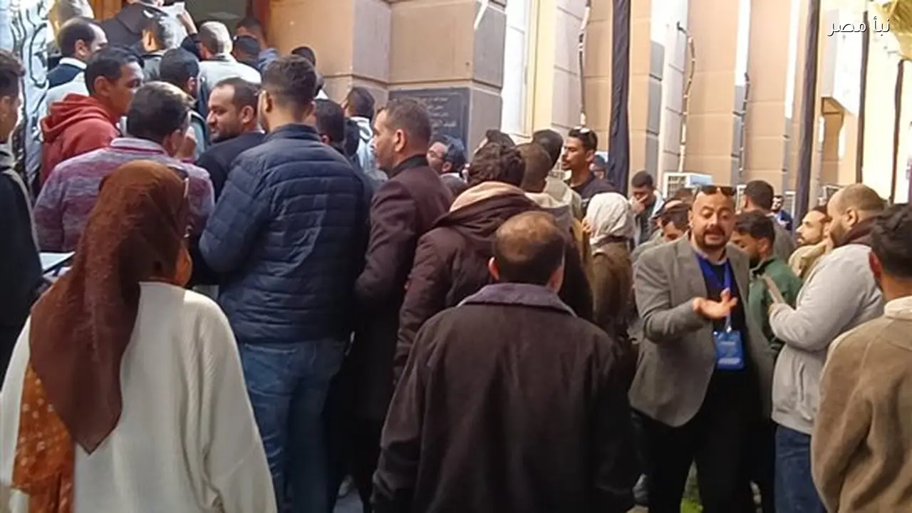 إقبال كبير وزحام في انتخابات نقابة المهندسين بالفيوم وسط توقعات بحسم سريع
