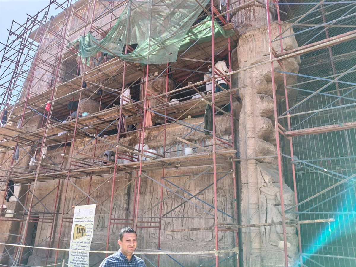 تطوير معبد خنوم بإسنا