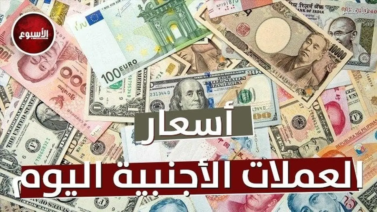 أسعار العملات العربية والأجنبية في السوق اليوم الثلاثاء 24 فبراير 2026