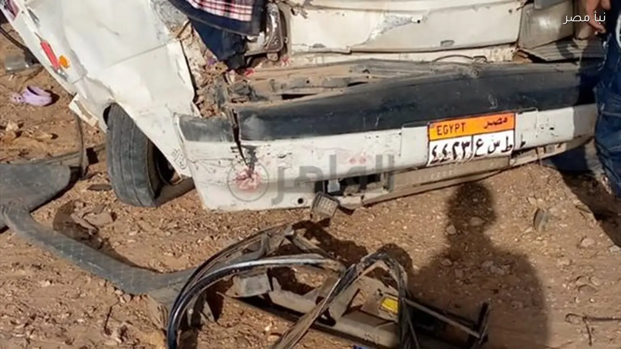 أسماء 25 مصابًا في حادث انقلاب ميكروباص على طريق الإسماعيلية الصحراوي