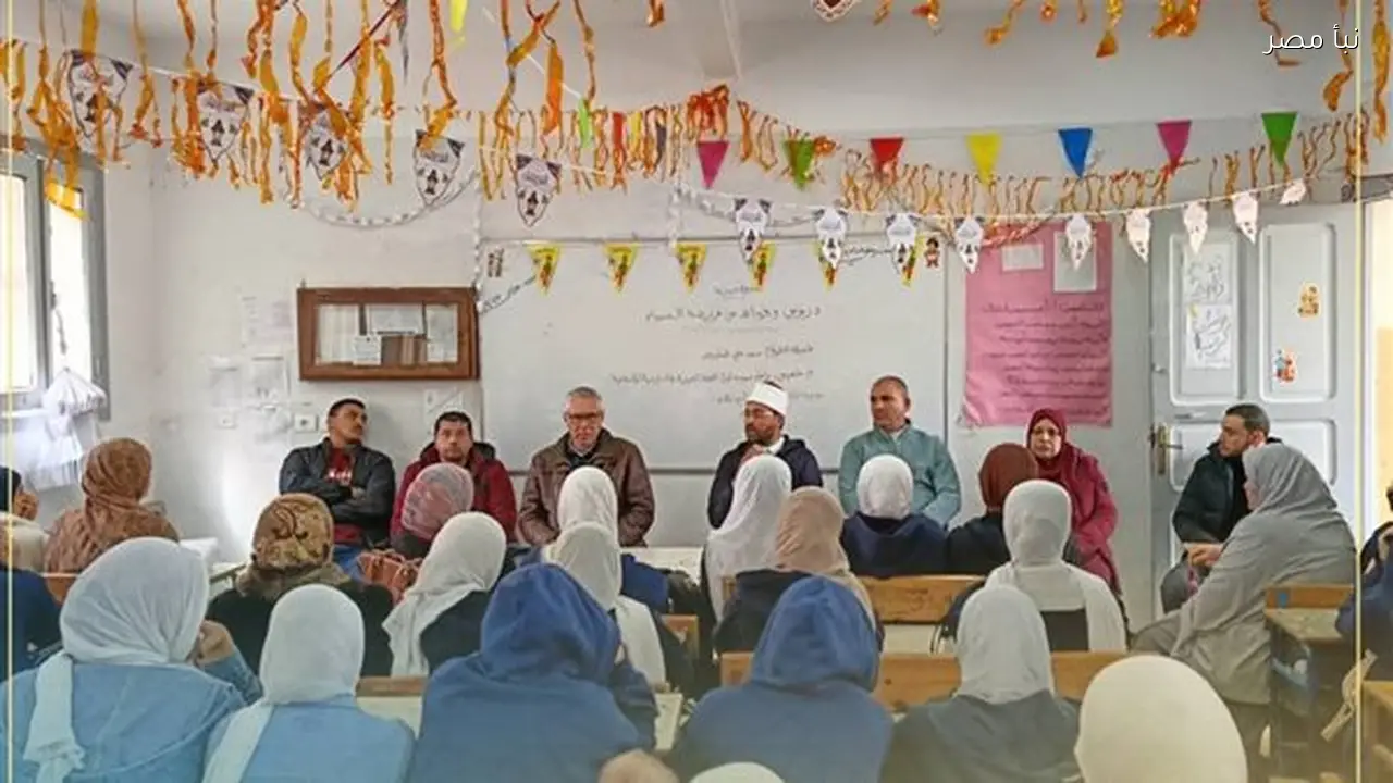 أوقاف البحيرة تعقد ندوة دينية حول الصيام في مدرسة رشيد الثانوية للبنات