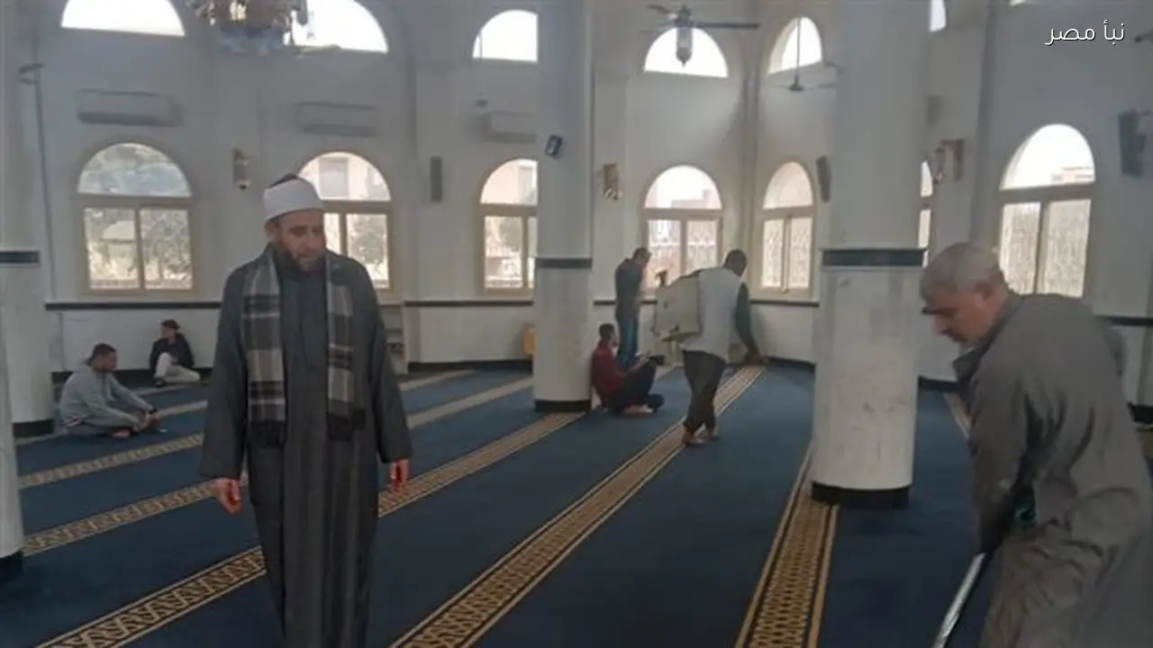أوقاف الفيوم تستمر في تنفيذ حملة النظافة الشاملة بالمساجد تحضيرًا لشهر رمضان