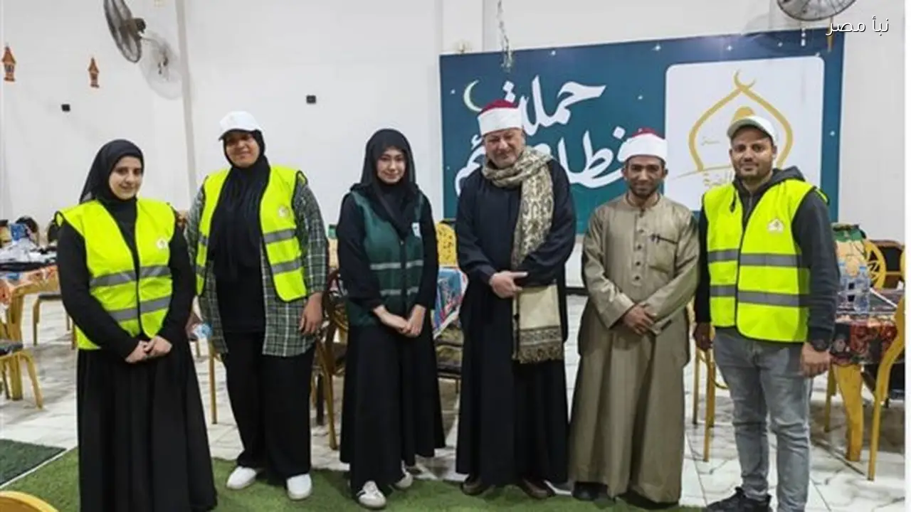 أوقاف المنيا تطلق خيمة إفطار صائم في أبو قرقاص بالتعاون مع جمعية مصر الخير