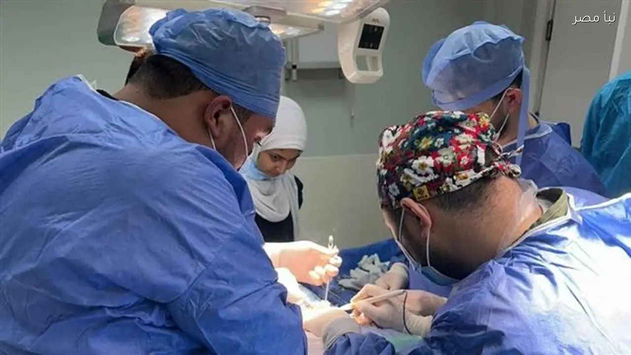 إجراء 135 عملية جراحية مجانية في مستشفى السادات بالمنوفية خلال أسبوع في حب مصر