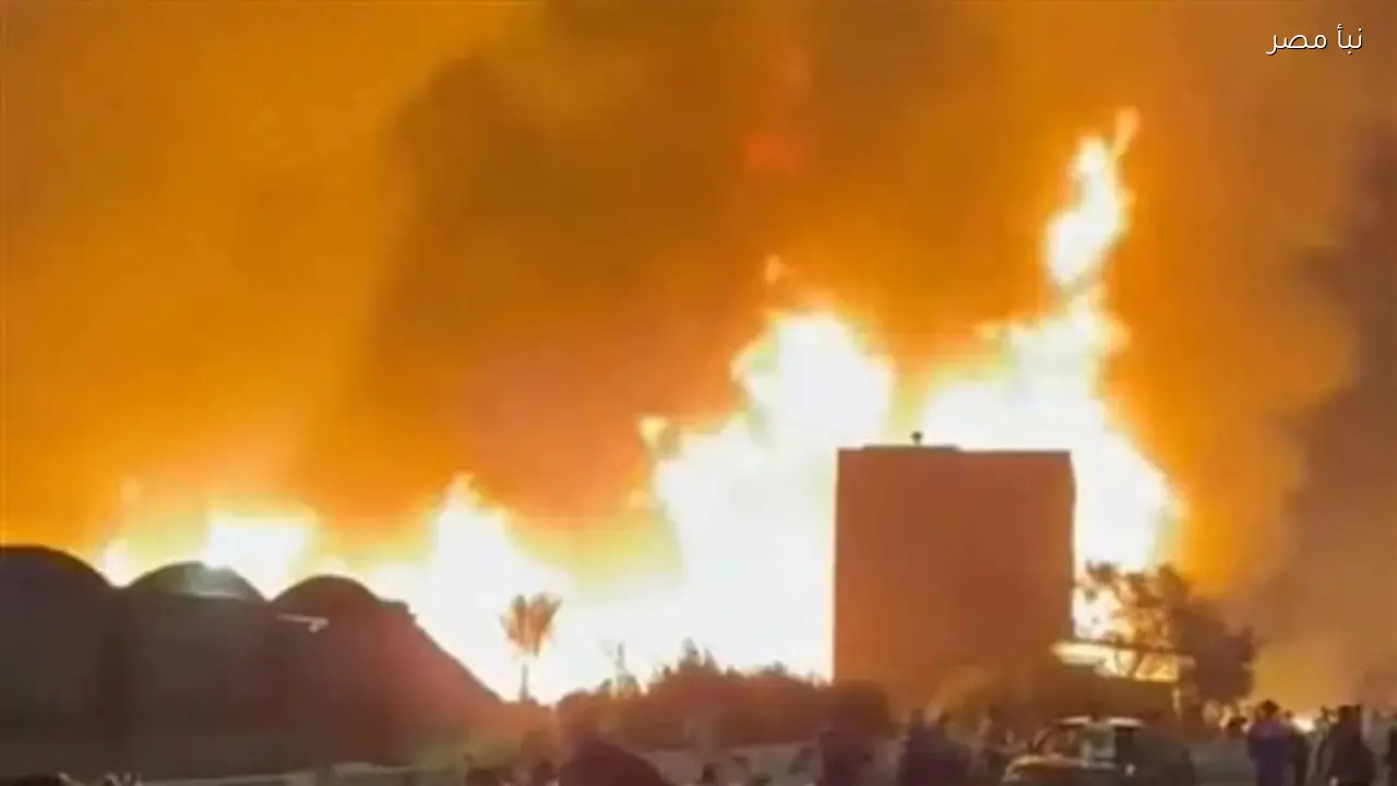 إخلاء سبيل المتهمين في حريق مصنع الجبس بأبو زنيمة بكفالة خمسة آلاف جنيه