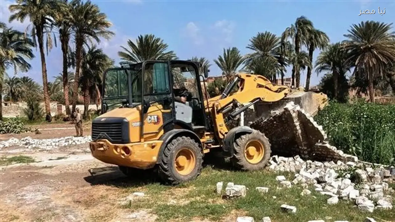 إزالة 2485 حالة تعدٍ على أملاك الدولة والأراضي الزراعية في سوهاج