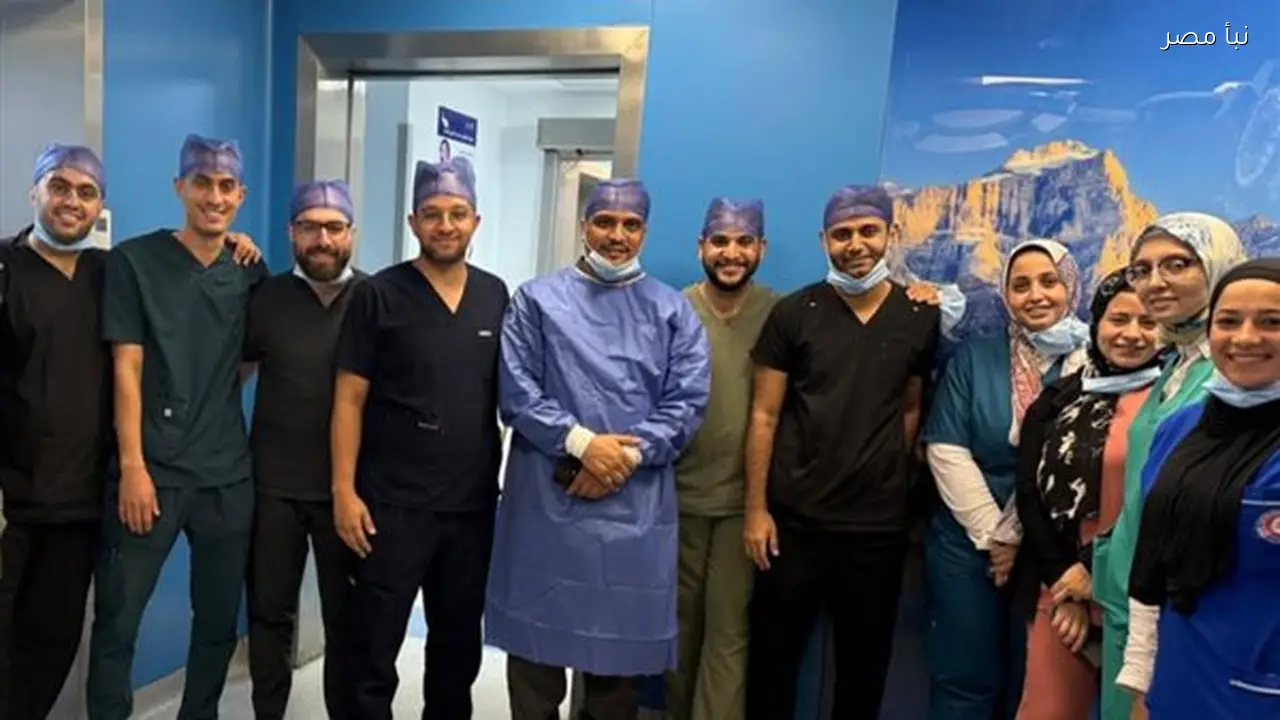 إزالة جسم معدني من أنف فتاة في مستشفى جامعة بنها بنجاح