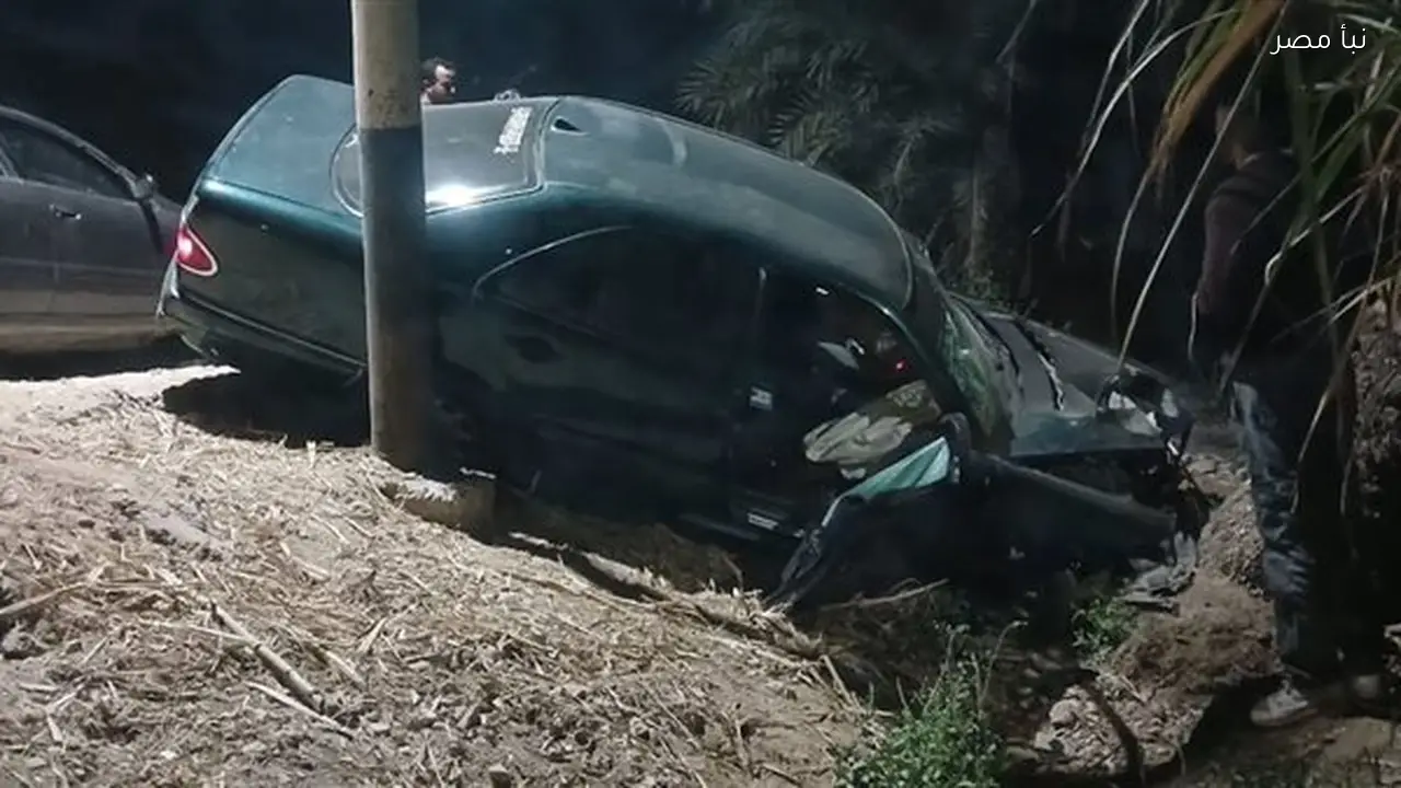 إصابة ثلاثة أشخاص في حادث انقلاب سيارة ملاكي بمحافظة قنا