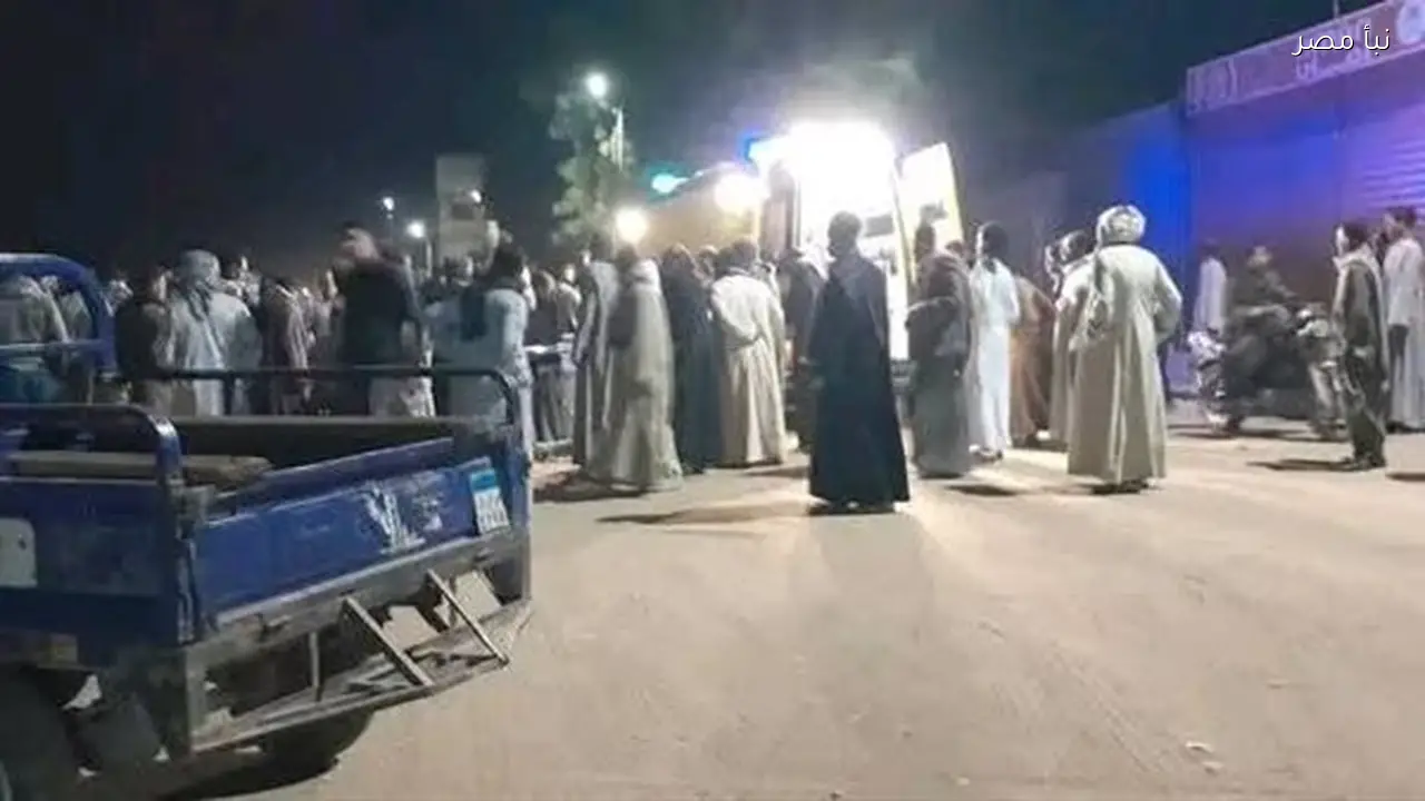 إصابة ثلاثة أشخاص في حادث تصادم دراجتين ناريتين بجنوب محافظة الأقصر