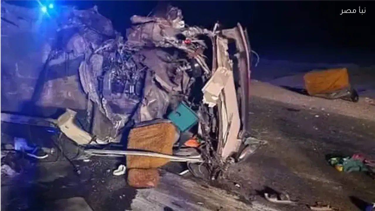 إصابة خمسة أفراد من أسرة واحدة في حادث انقلاب سيارة ملاكي على طريق أسيوط الصحراوي الغربي