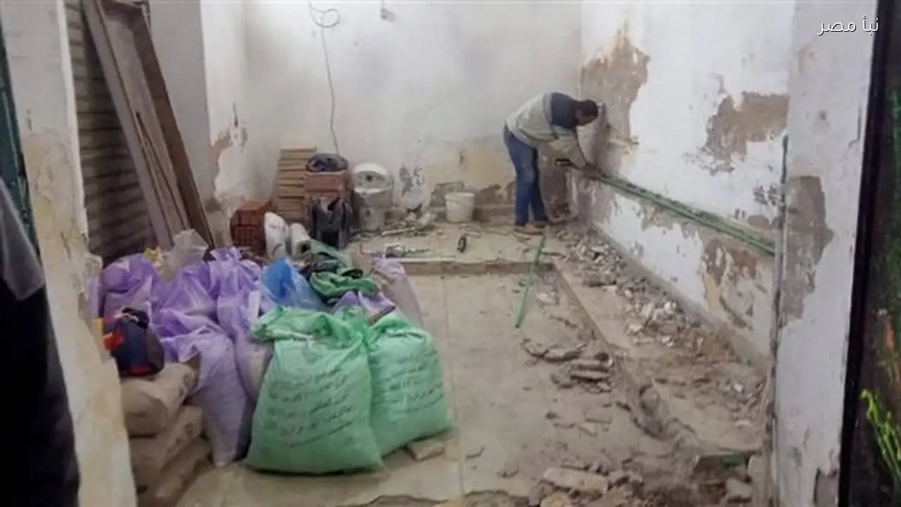 إيقاف الأعمال المخالفة في شارع الإسكندراني وتحفظ على المعدات في الإسكندرية