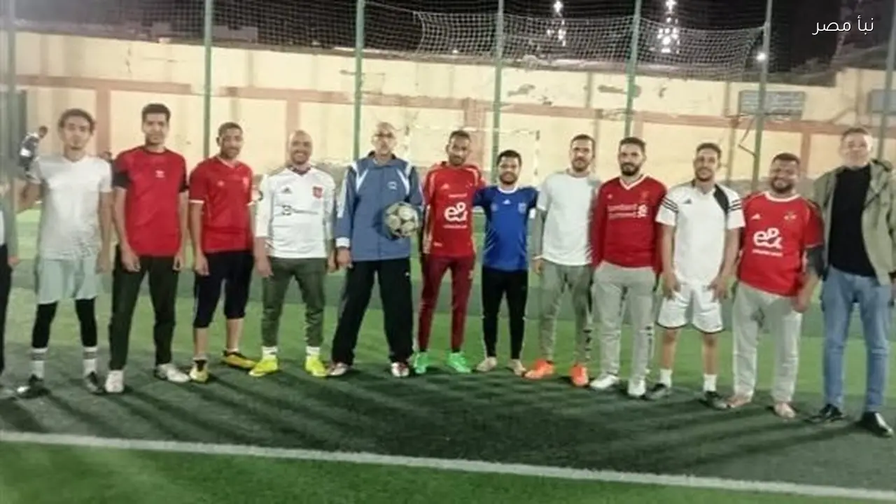 افتتاح الدورة الرمضانية لخماسي كرة القدم في مركز شباب طما بحضور جماهيري كبير