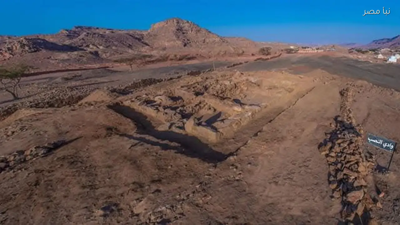 الآثار تكمل أعمال الرفع المعماري بتل وادي النصب في جنوب سيناء