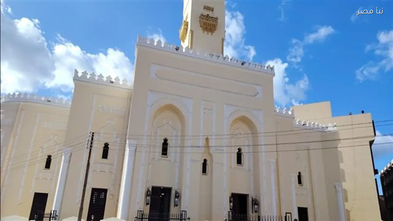 الأوقاف تؤكد أن زخارف مدخل المسجد العباسي بشبين الكوم أصلية ولم يطرأ عليها أي تغيير