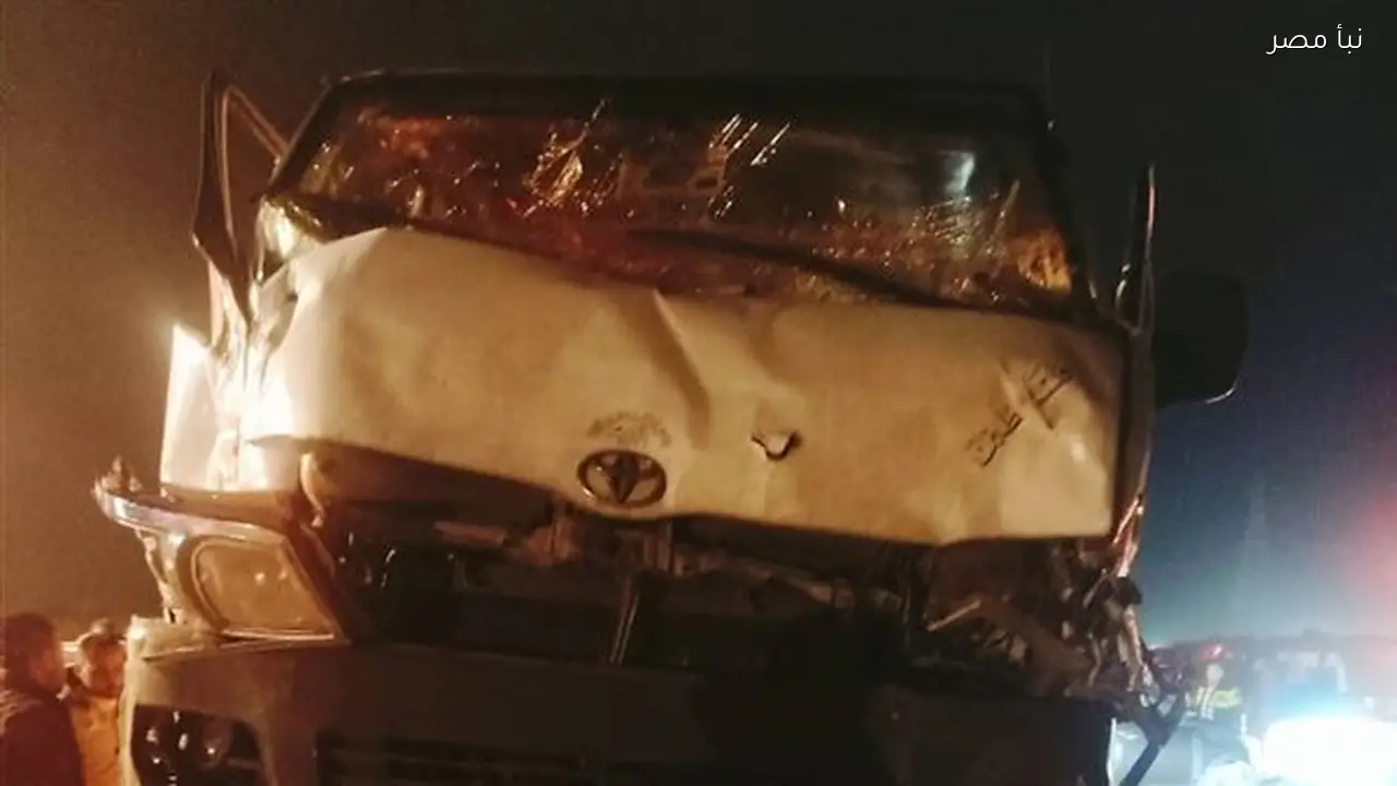 الحالة الصحية لمصابي حادث تصادم سيارة نقل بميكروباص في غرب الإسكندرية