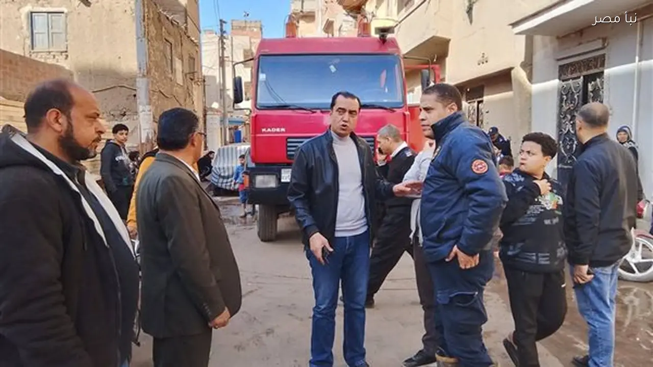 الحماية المدنية تتمكن من إخماد حريق في عزبة المغربي بالمنوفية