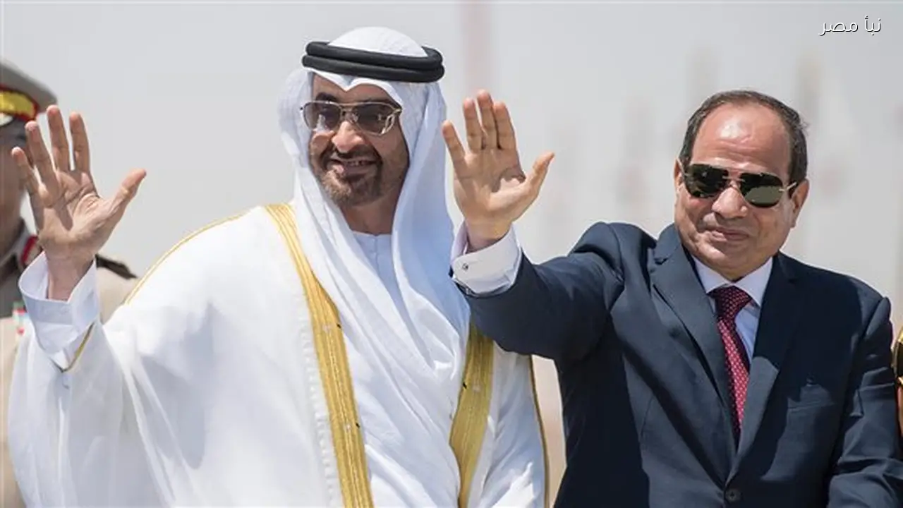 الرئيس السيسي ومحمد بن زايد يؤكدان أهمية التضامن العربي وضرورة حل الدولتين من أجل تحقيق السلام في الشرق الأوسط