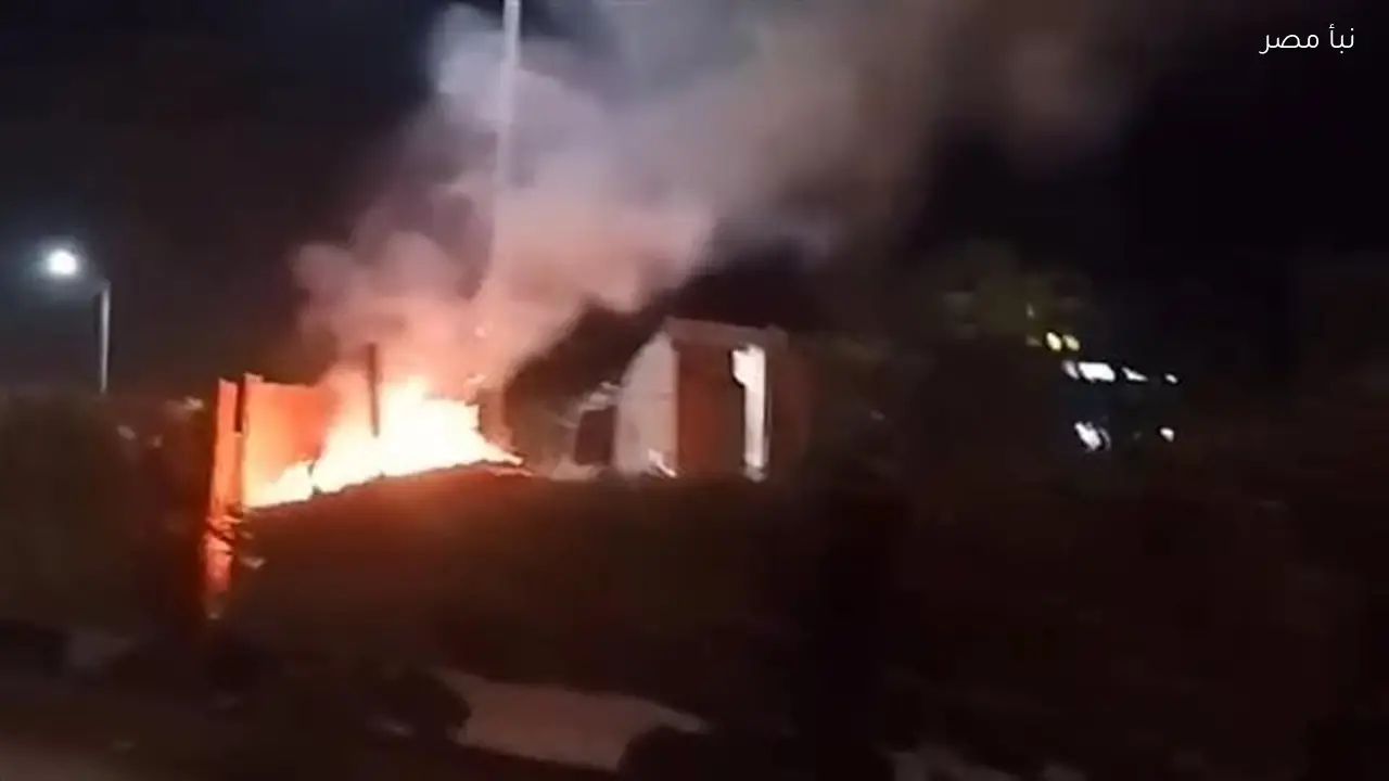 السيطرة على حريق في مقطورة قطار قصب قبل وصوله إلى مصنع سكر قوص في قنا