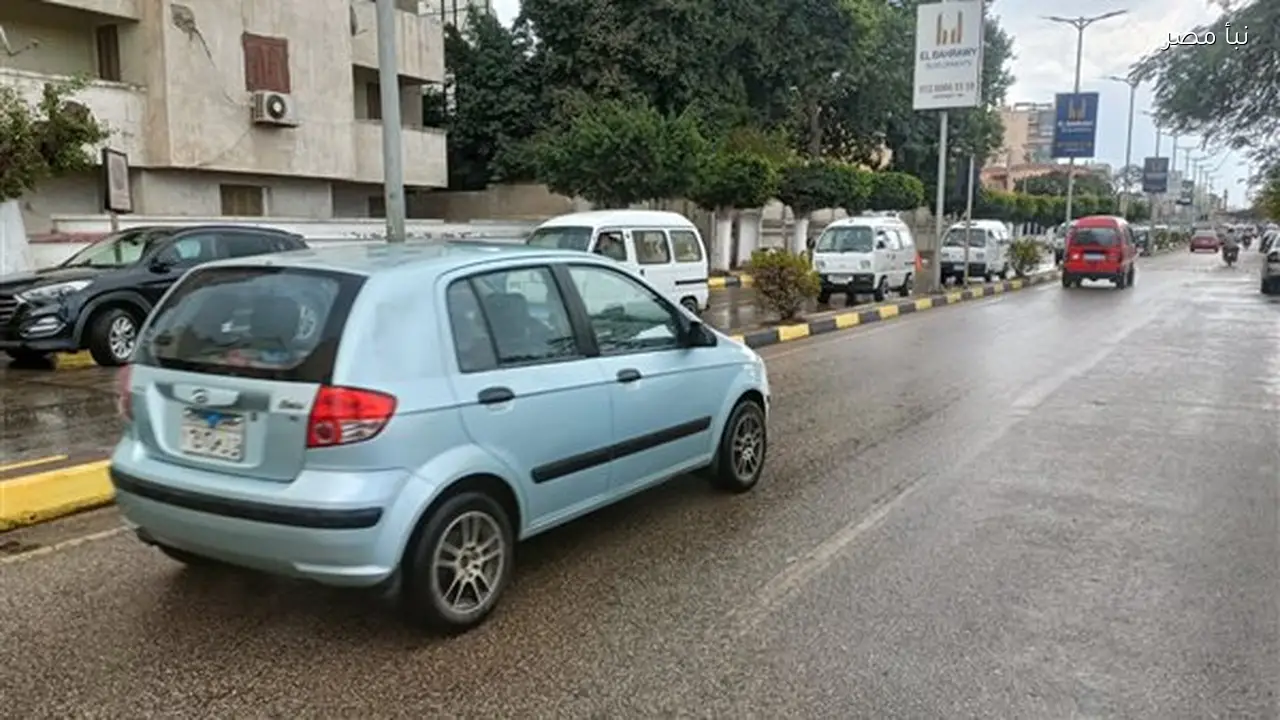 القليوبية تتعرض لأمطار مفاجئة ورفع حالة الاستعداد لمواجهة التداعيات