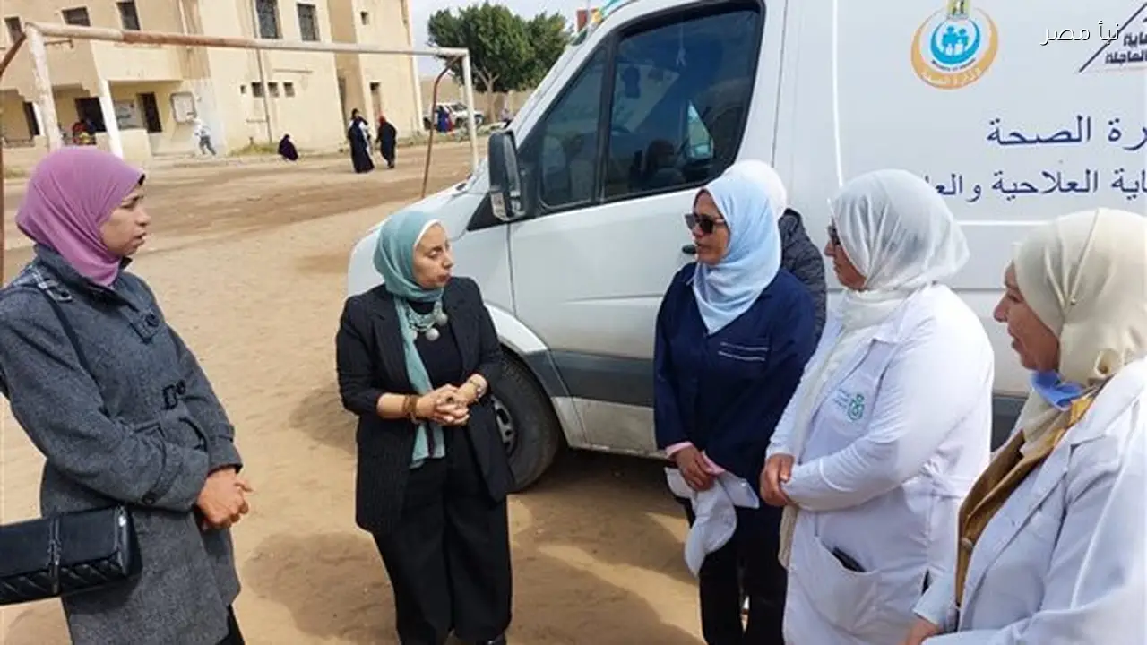 الكشف على 875 مواطنًا خلال قافلة طبية في مركز شباب أبوجازية بأبوصوير