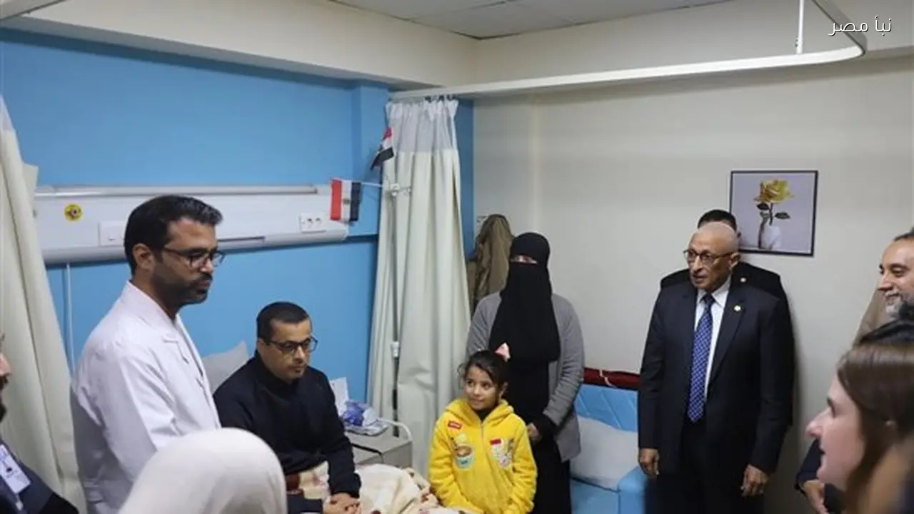 المستشفى الإماراتي العائم بميناء العريش يستقبل 33 حالة مرضية من الفلسطينيين