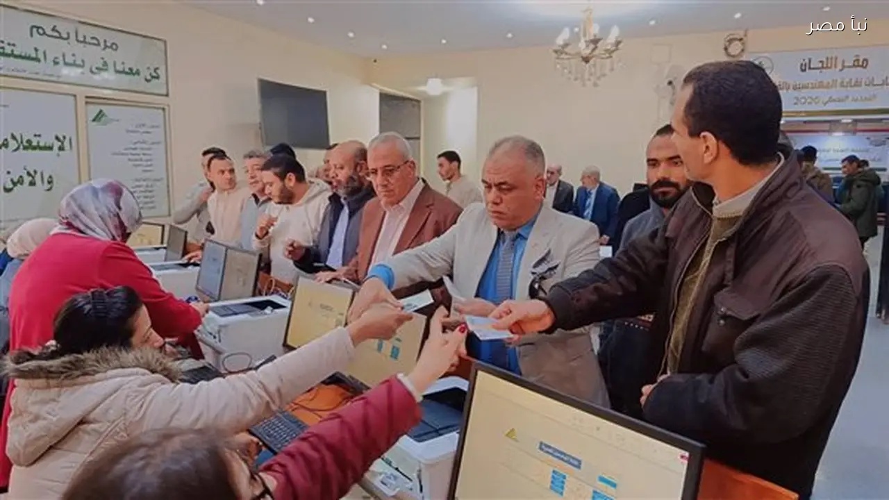 انتخابات نقابة المهندسين في القليوبية تسجل إقبالا ملحوظا من الناخبين