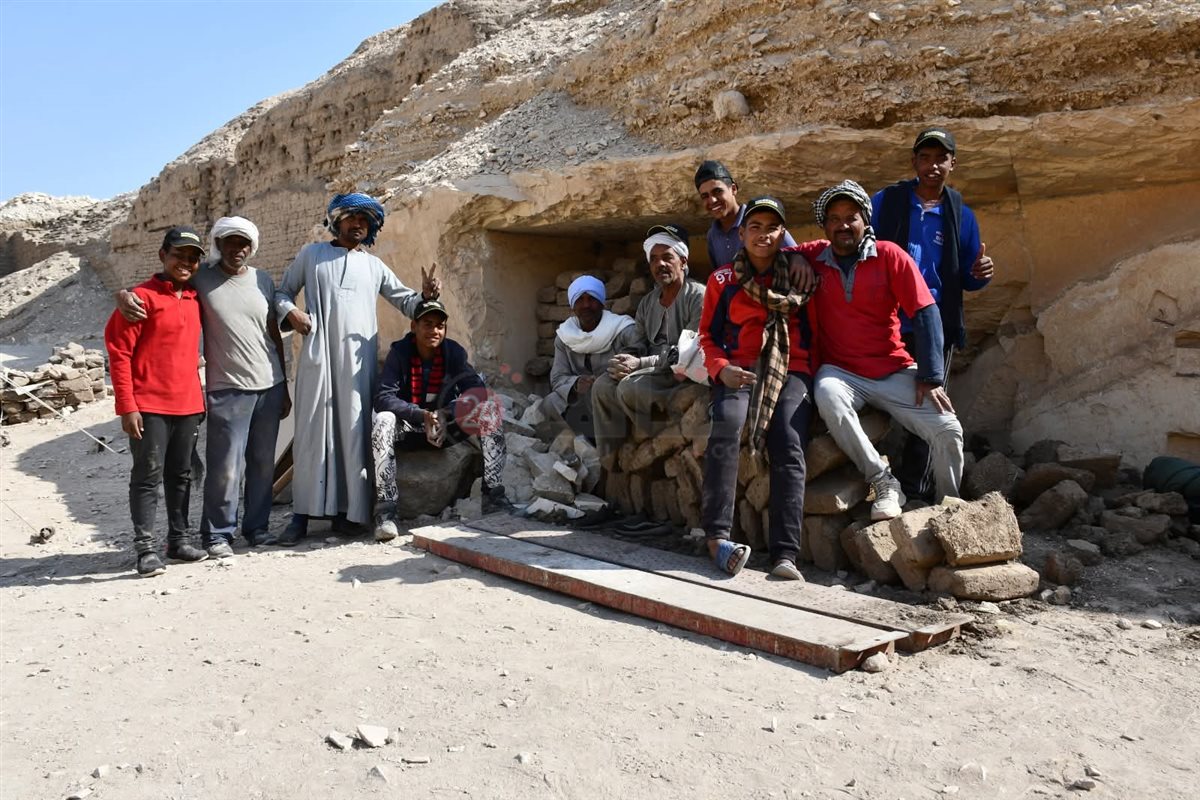 بعثة مقبرة بادي آمون أوبت بالأقصر