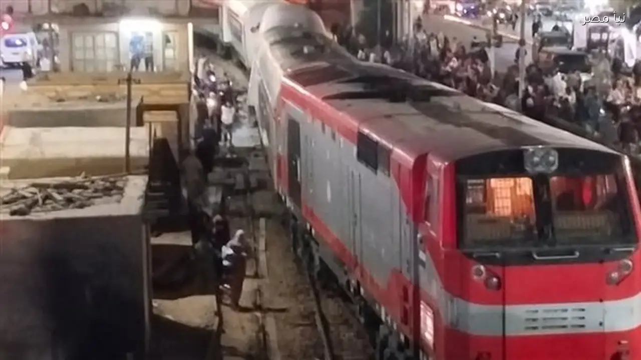 انحراف قطار 977 عن مساره في محافظة الأقصر دون وقوع إصابات