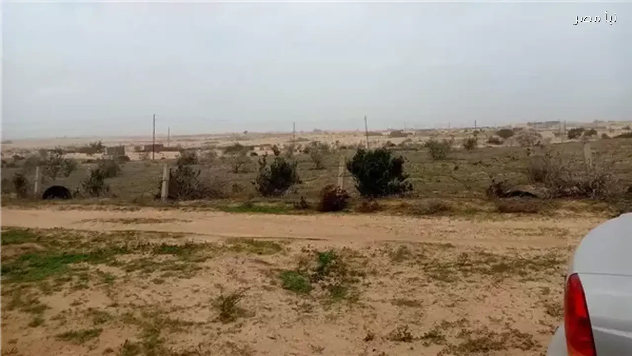 انخفاض درجات الحرارة في شمال سيناء والعظمى تبلغ 18 درجة مئوية اليوم