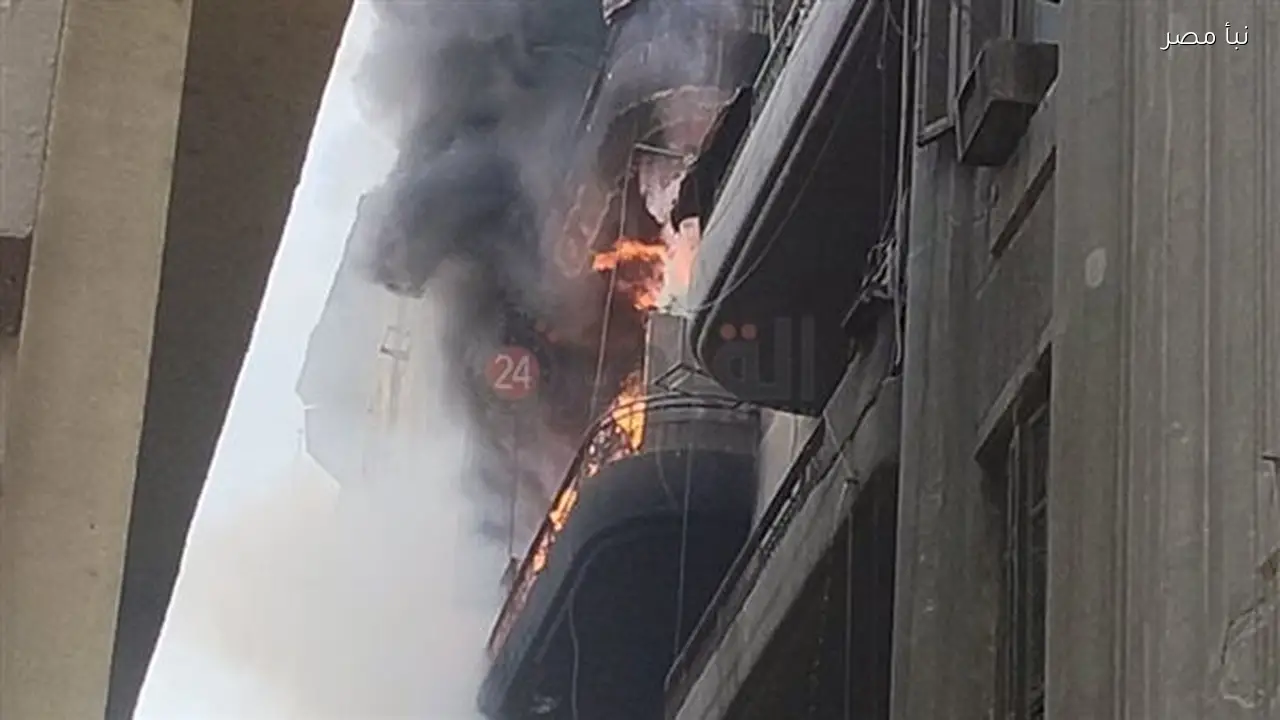 اندلاع حريق في مخزن بالقرب من سنترال رمسيس وفرق الإطفاء تتدخل للسيطرة عليه