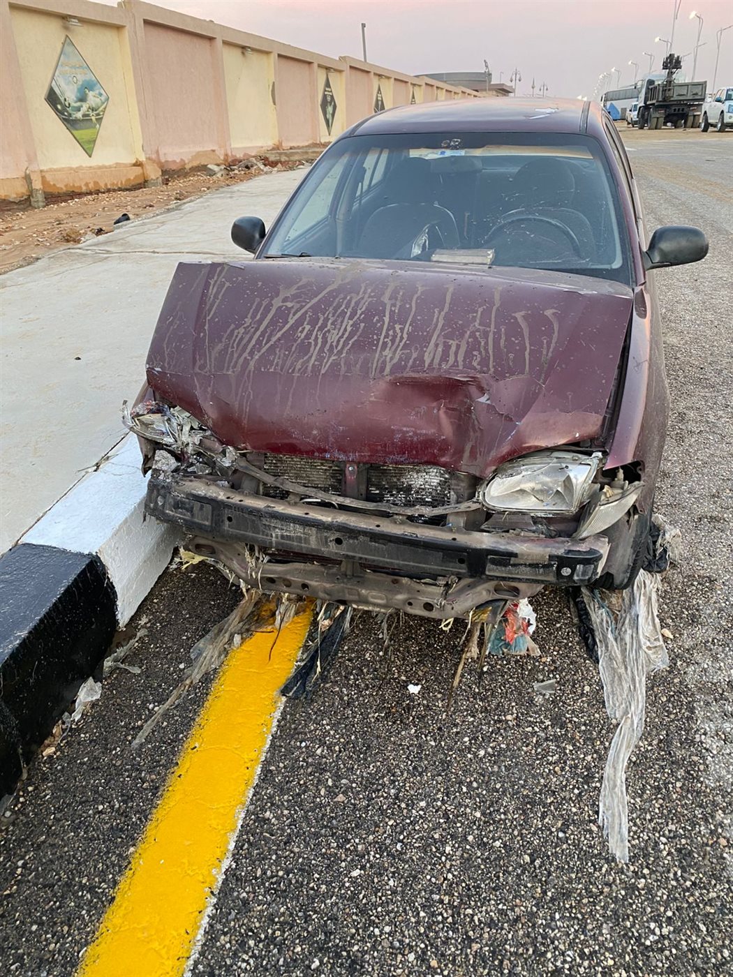 واقعة انفجار خط صرف صحي وغرق محور المشير