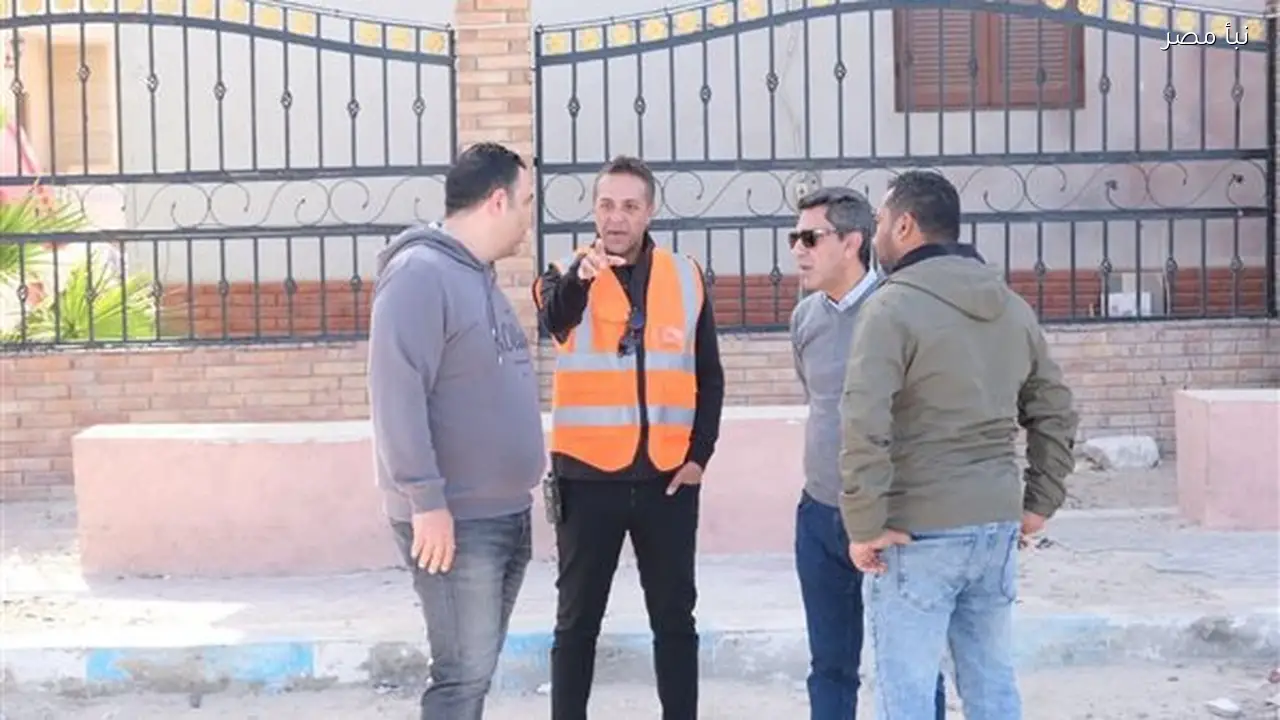 بدء أعمال تطوير كورنيش الفيروز في مدينة مطروح