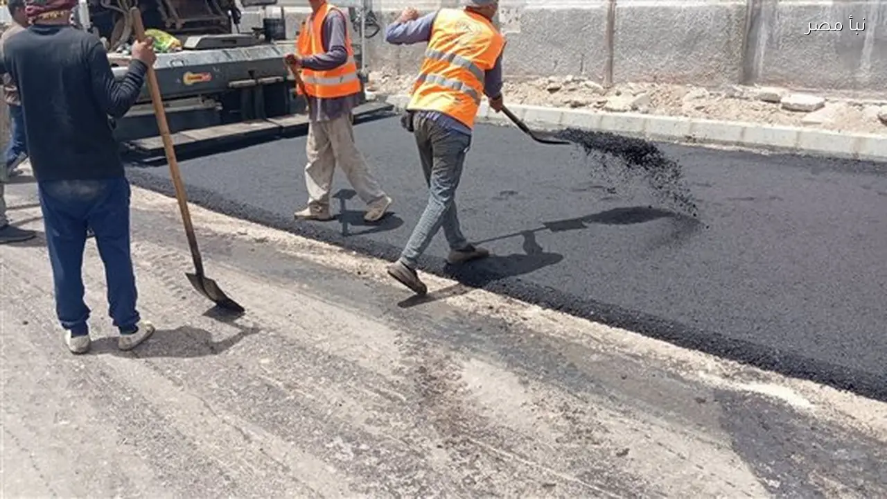 تطوير شبكة الطرق الداخلية بطور سيناء بتكلفة 55 مليون جنيه استعدادًا للاحتفال بالعيد القومي