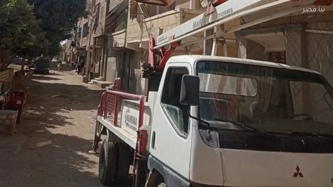 تطوير منظومة الإنارة في قرى مركز المنيا لتعزيز السلامة المرورية وتحسين الأمان