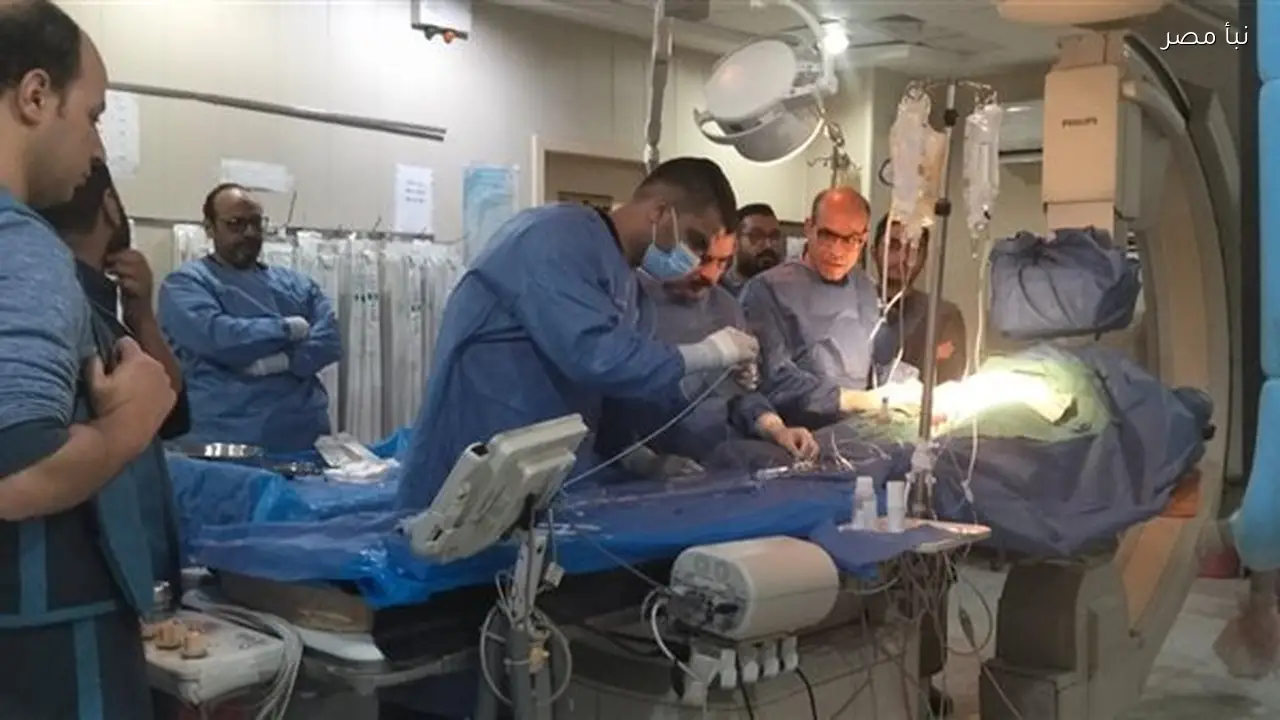 توسيع الصمام الميترالي بالبالون يتم لأول مرة في مستشفيات جامعة القناة