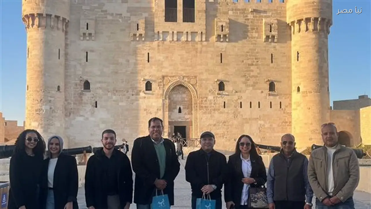 جولة للفائزين بجائزة مكتبة الإسكندرية العالمية في معالم سياحية متنوعة بمصر