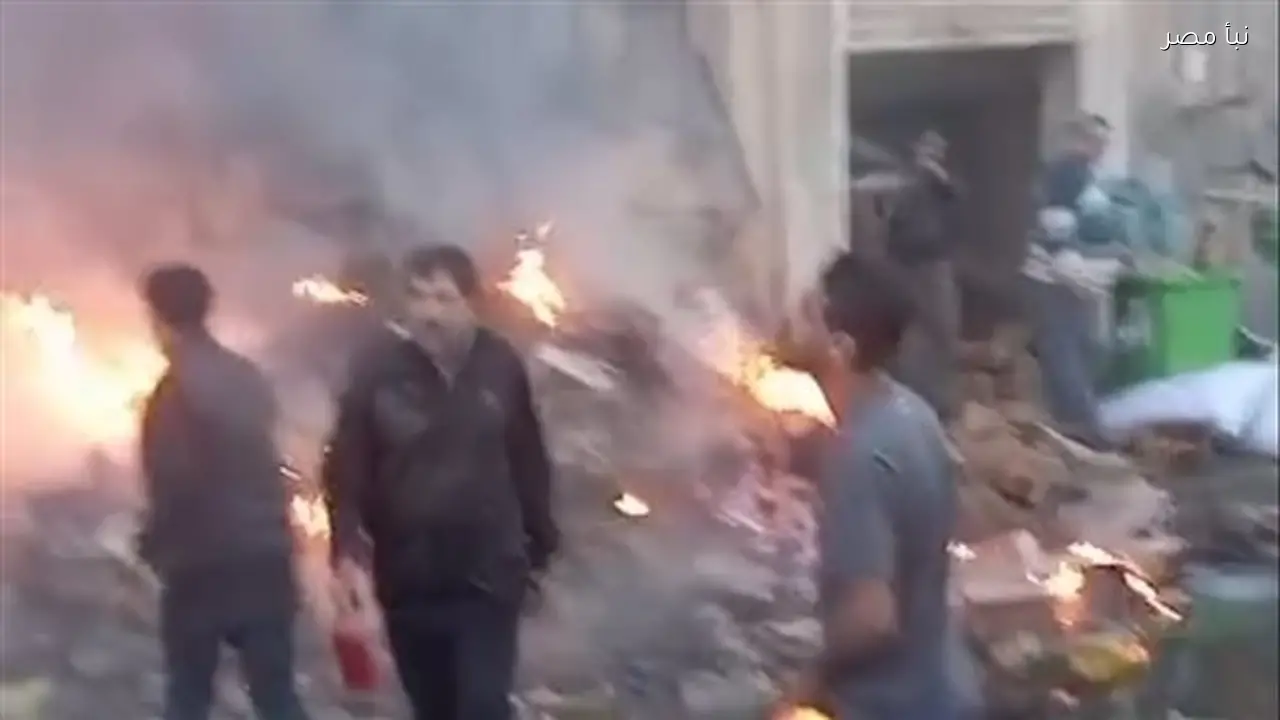 حريق ي devastates محل عطارة في حي المناخ ببورسعيد ويؤدي إلى خسائر كبيرة