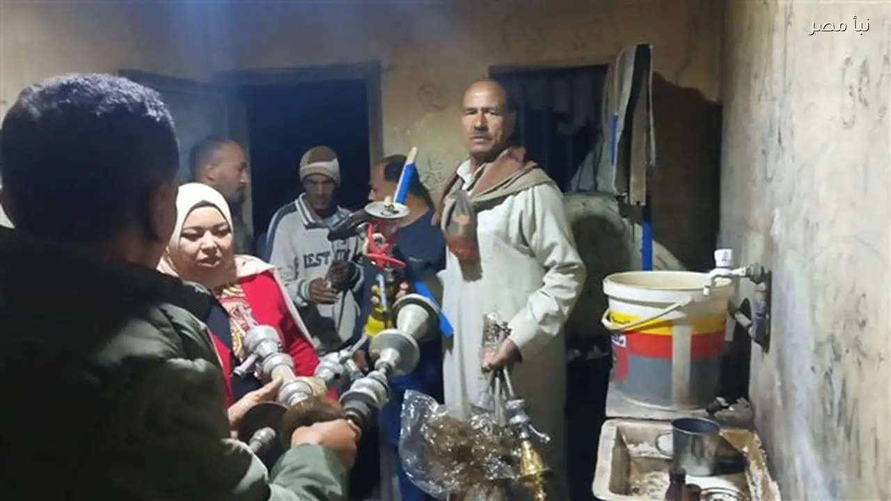 حملات موسعة في الوادي الجديد لمكافحة الشيشة في الكافيهات