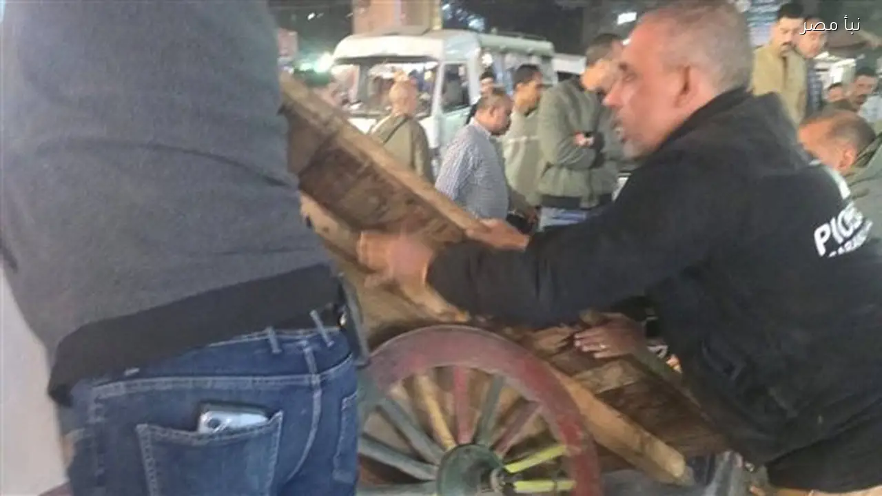 حملة لرفع الإشغالات وإعادة الانضباط في شارع ناهيا ببولاق الدكرور