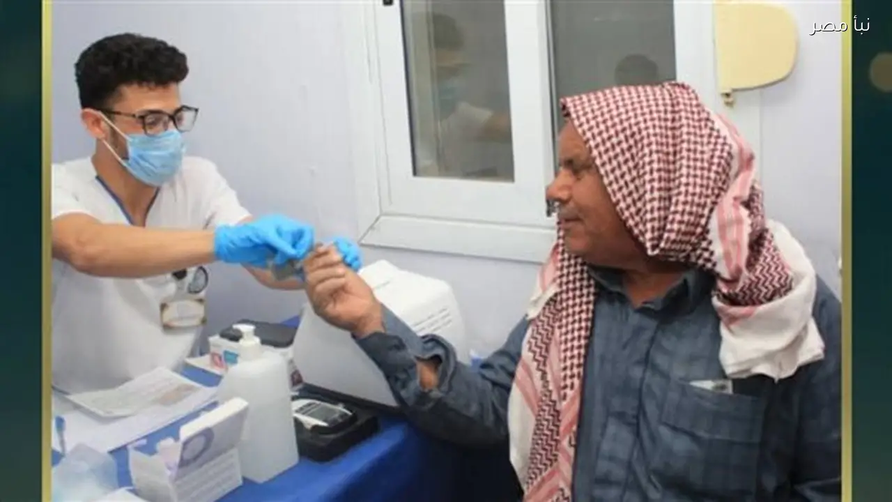 ختام فعاليات حملة رمضان بصحة لكل العيلة لتوقيع الكشف على المرضى في رأس سدر بجنوب سيناء اليوم