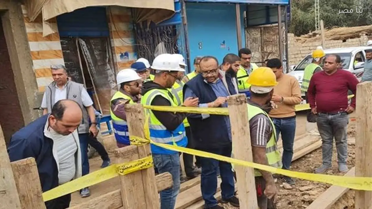 رئيس مياه سوهاج يتفقد أعمال تنفيذ مشروعي صرف صحي أولاد عزاز والمنياوي