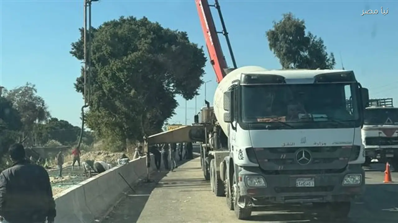 زيادة معدلات العمل في كوبرى الحواتكة بمنفلوط أسيوط ضمن خطة الصيانة الشاملة