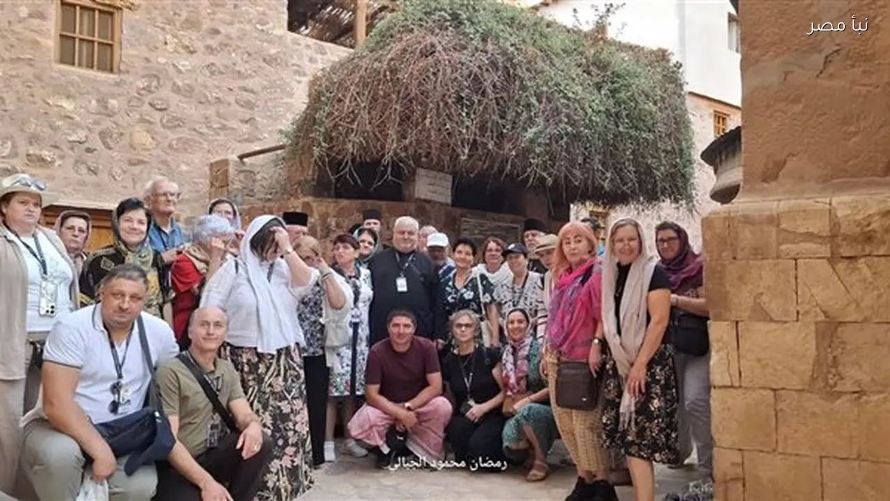 زيارة 709 سائحين وزائرين للمقدسات الدينية والتاريخية في سانت كاترين