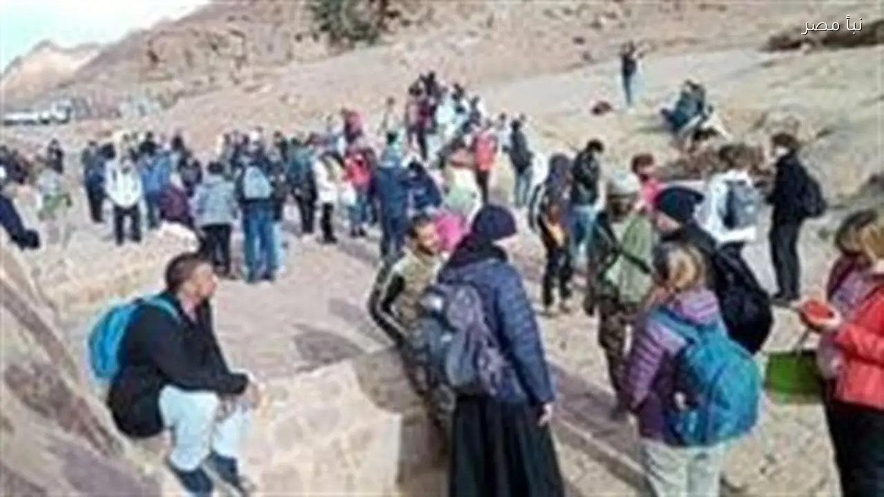 زيارة تاريخية لمدينة سانت كاترين تضم 728 سائحا وزائرا من جنسيات متعددة
