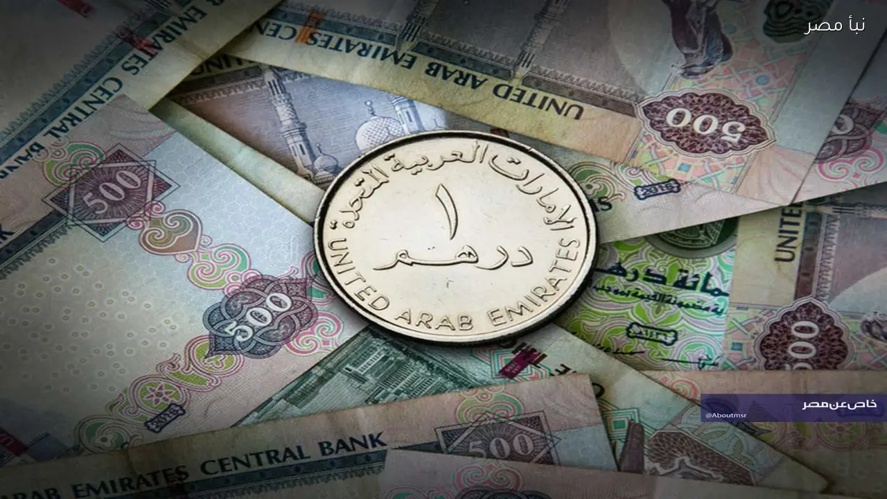 سعر صرف الدرهم الإماراتي مقابل الجنيه المصري اليوم