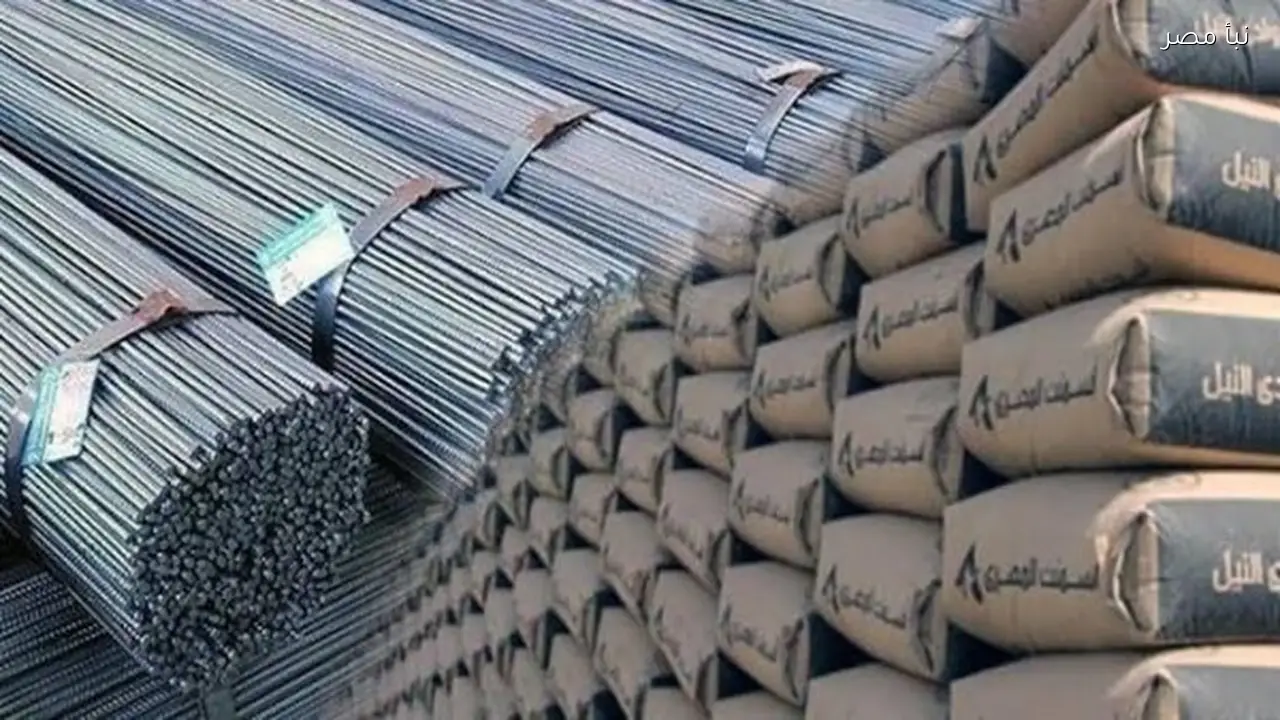 سعر طن الحديد والأسمنت في سوق مواد البناء اليوم الجمعة 20 فبراير 2026