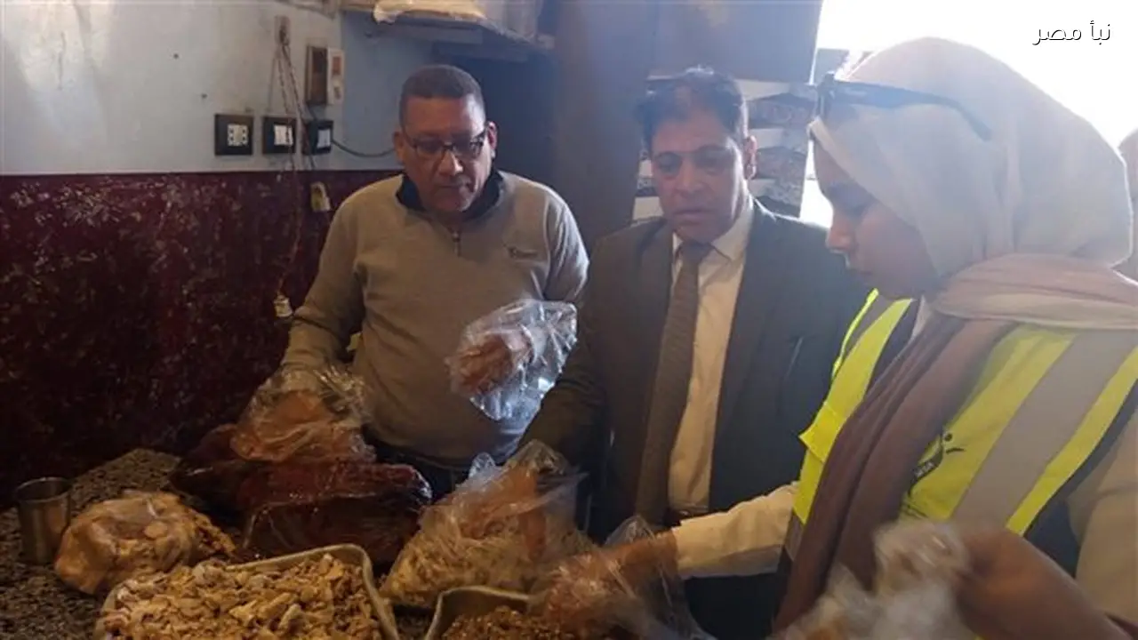 ضبط 294 كيلو من اللحوم والدواجن الفاسدة خلال حملة بيطرية في الأقصر وتحرير محضرين