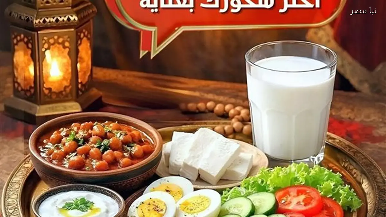 طرق بسيطة لجعل سحورك وجبة متكاملة وفقاً لتوجيهات مدير مستشفى دسوق العام