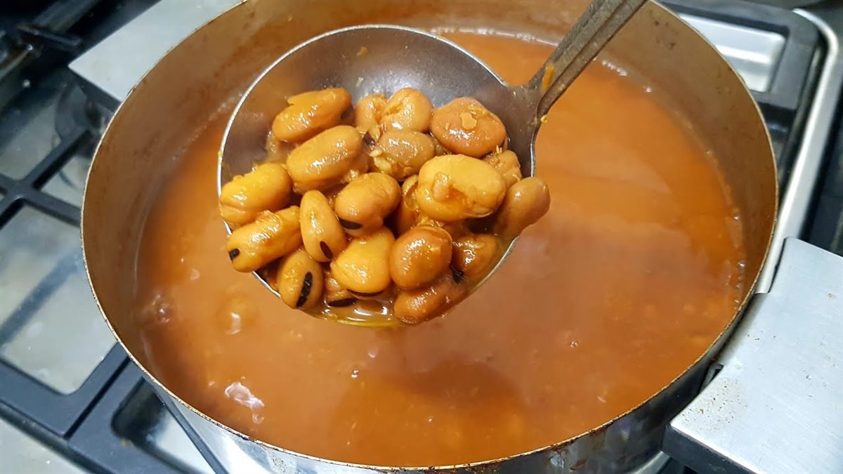 طريقة تدميس الفول في الحلة