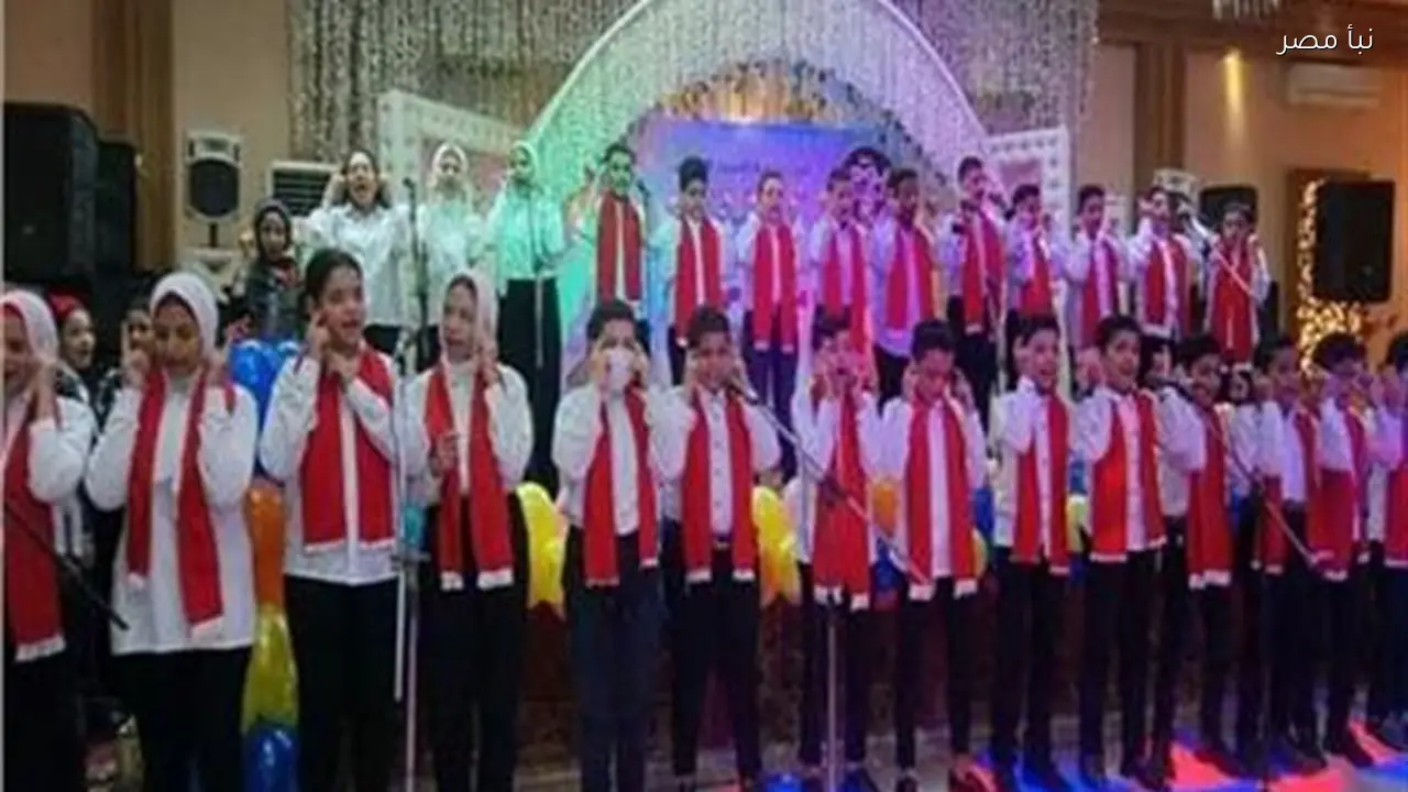 عروض فرقة كورال أطفال المنيا تحتفل بالشهر المبارك ضمن فعاليات ليالي رمضان